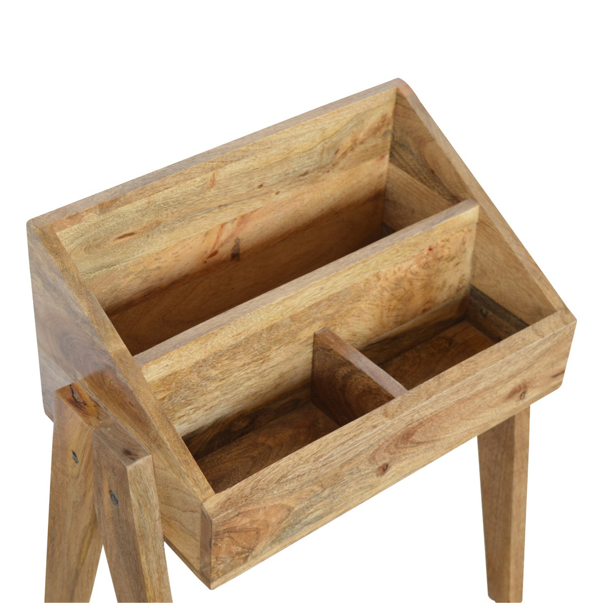 Trestle Magazine Rack Accent Piece