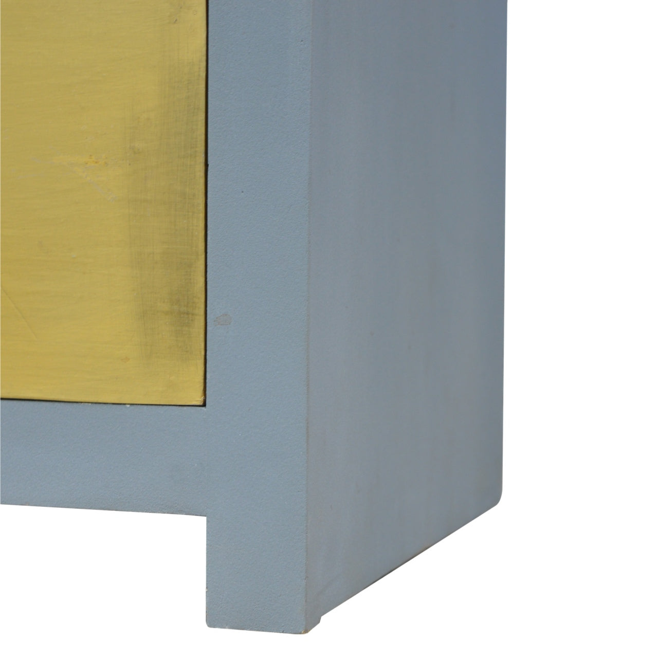 Gold x Cement Bedside Table