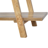 Ladder Style Open Display Unit Chest of Drawers | Oak Mango Wood