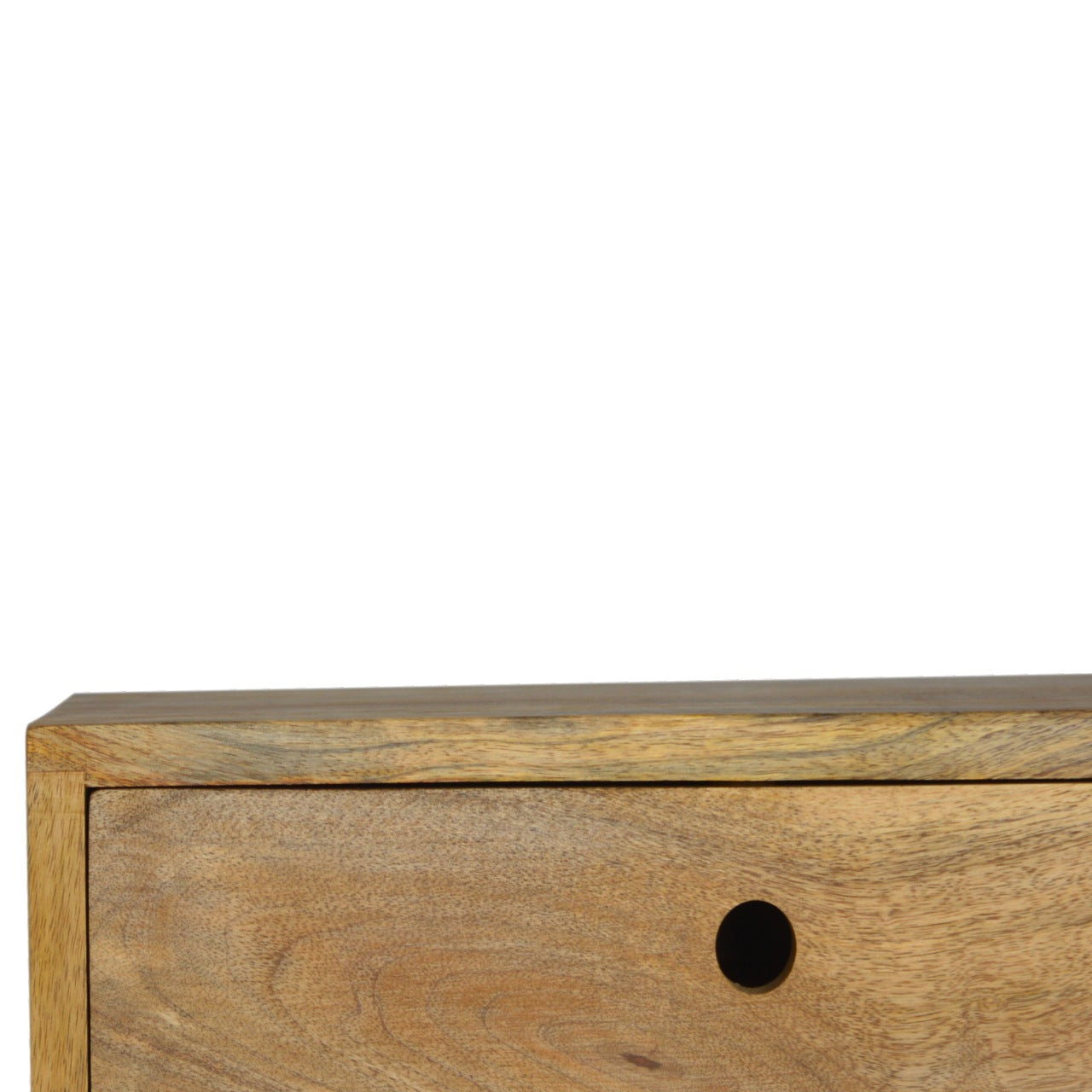 Oak-ish Wall Mounted Bedside Table | Wall-Mounted