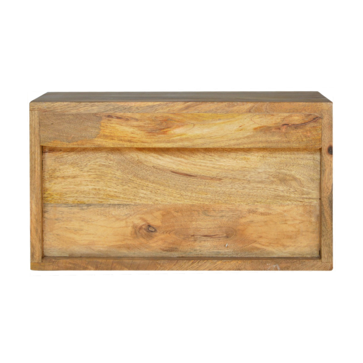 Oak-ish Wall Mounted Bedside Table | Wall-Mounted