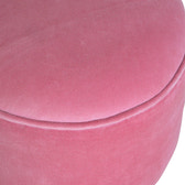 Pink Velvet Nordic Style Footstool | Cotton Velvet