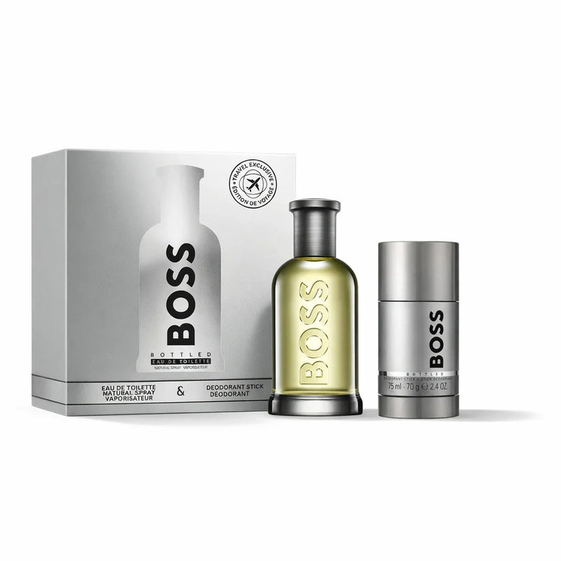 Hugo Boss Boss Bottled Gift Set 100ml EDT + 75ml Deodorant Stick