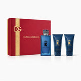 Dolce & Gabbana K Gift Set 100ml EDP + 50ml After Shave Balm + 50ml Shower Gel
