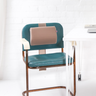 Weighted Lumbar Support Cushion | Chair Back Support Pillow Beige Standart