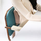 Weighted Lumbar Support Cushion | Chair Back Support Pillow