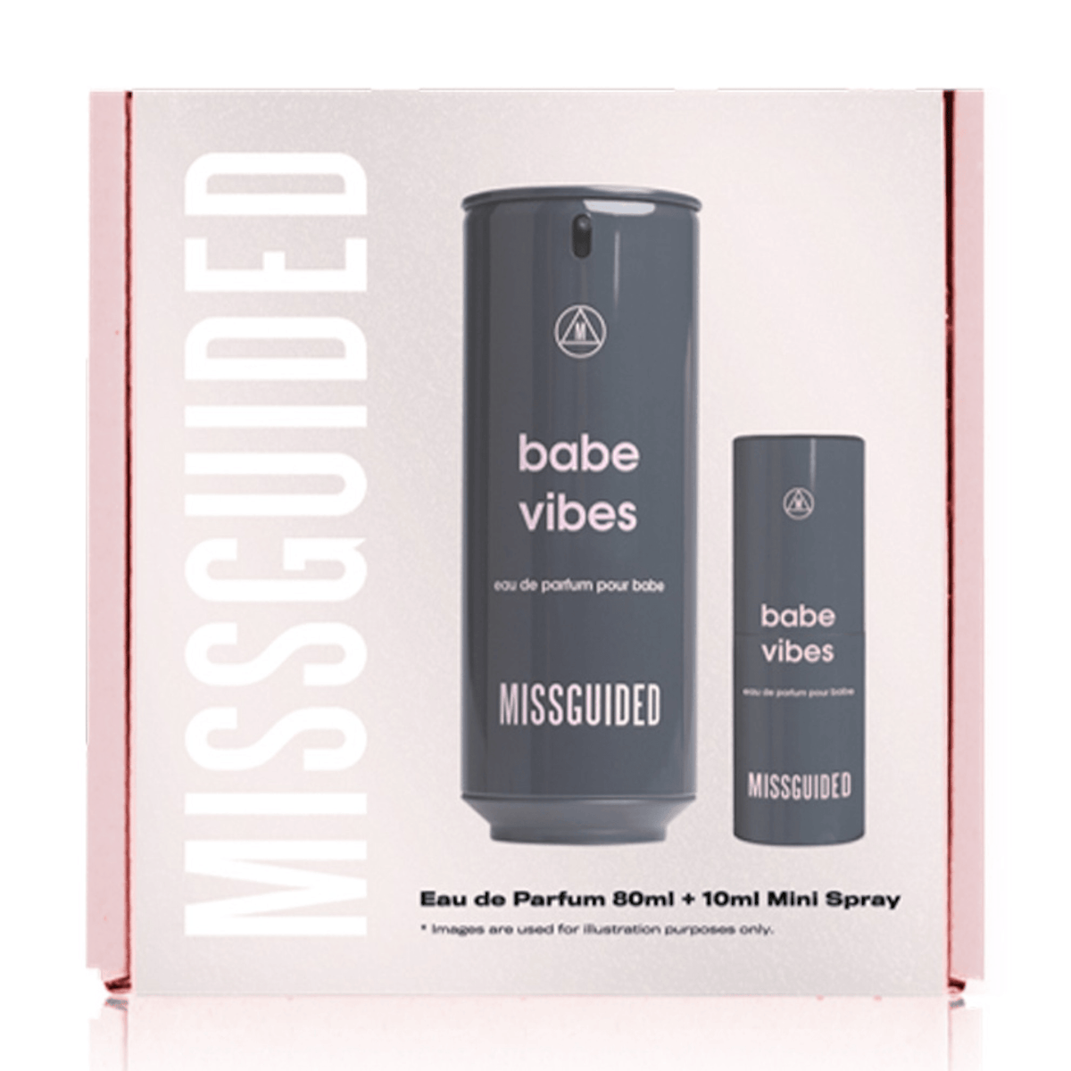 Missguided Babe Vibes Gift Set 80ml Eau de Parfum + 10ml Eau de Parfum