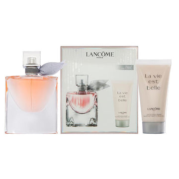 Lancome La Vie Est Belle L'Eau de Parfum Gift Set 50ml Spray + 50ml Body Lotion