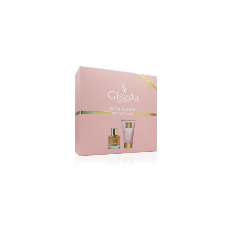 Gisada Ambassador Women Gift Set 50ml EDP + 100ml Shower Gel