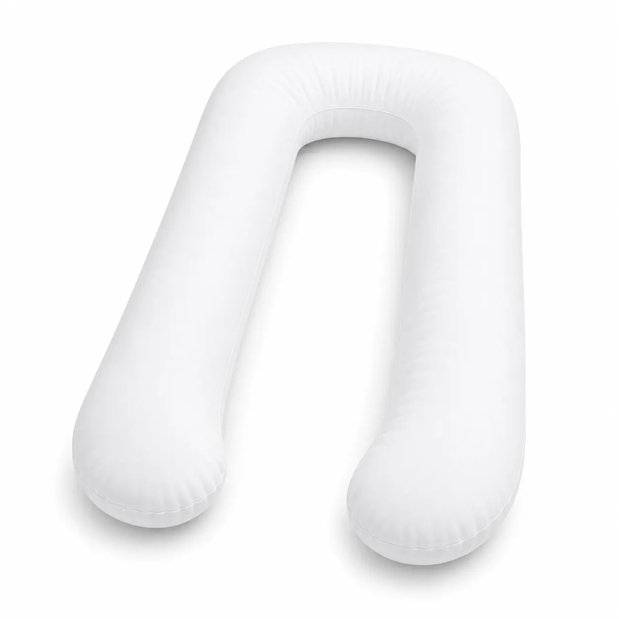 12ft U-Shaped Pregnancy Pillow Replacement Cover White