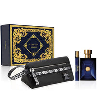 Versace Pour Homme Dylan Blue Gift Set 100ml EDT + 10ml EDT + Toiletry Bag