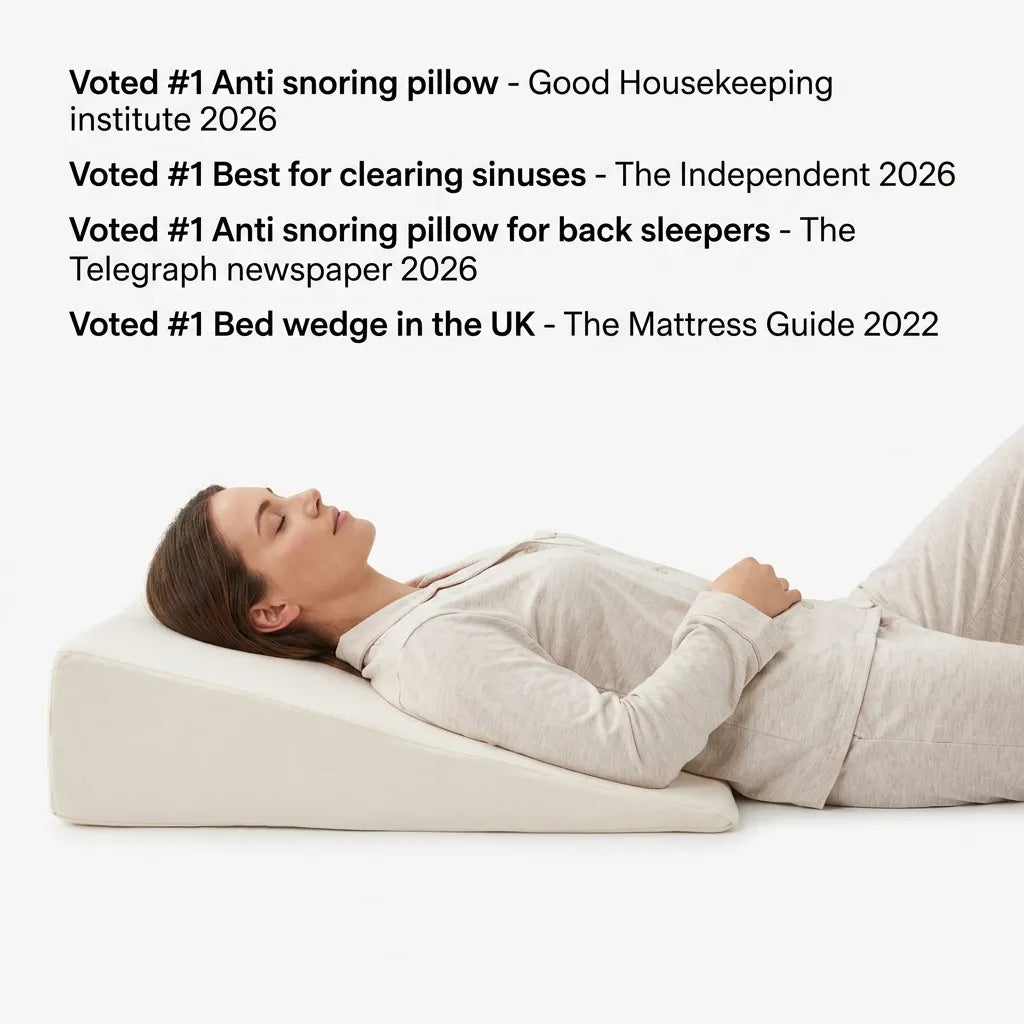 Bed Wedge Pillow for Acid Reflux and Elevated Sleeping