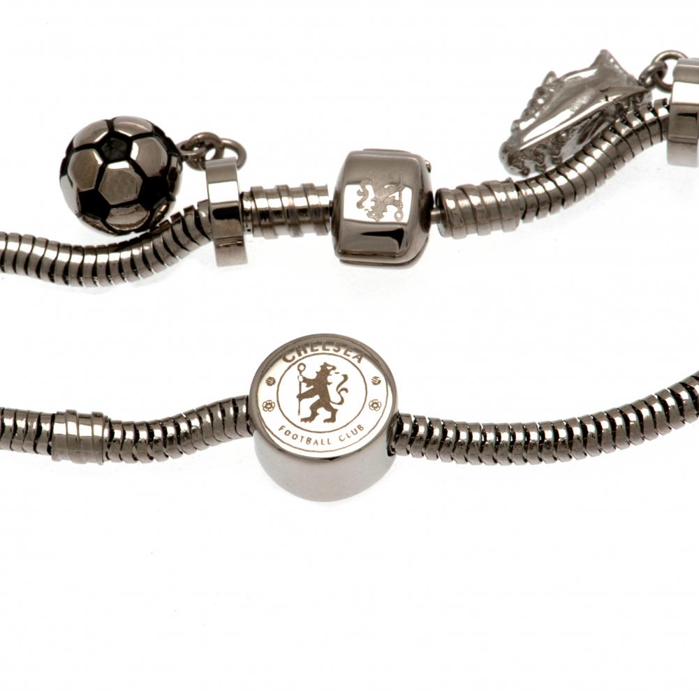 Chelsea FC Charm Bracelet - Officially licensed merchandise.