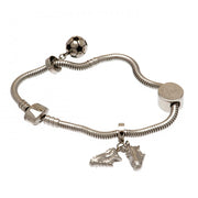 Everton FC Charm Bracelet - Officially licensed merchandise.