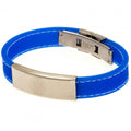 Leicester City FC Stitched Silicone Bracelet BL - Officially licensed merchandise.