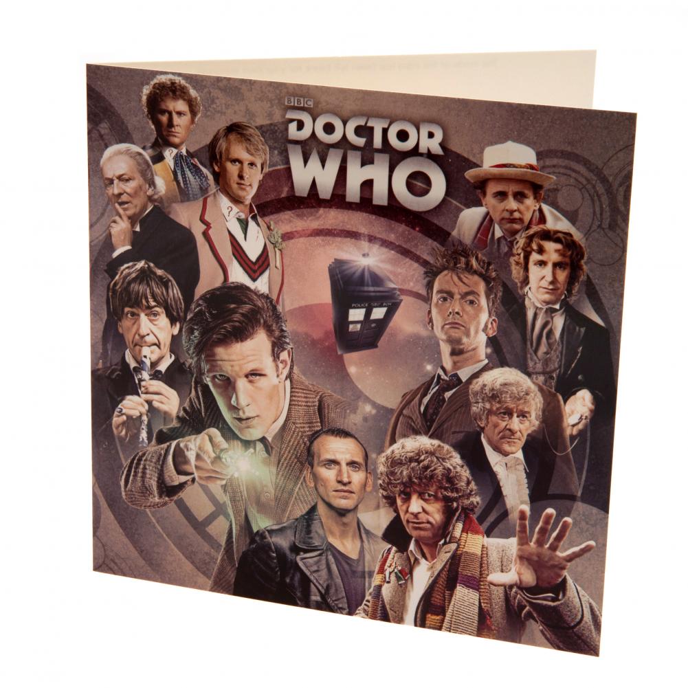 Doctor Who Blank Card - Officially licensed merchandise.