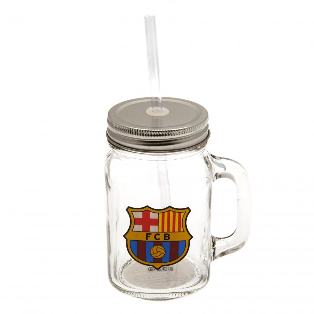FC Barcelona Mason Jar - Officially licensed merchandise.