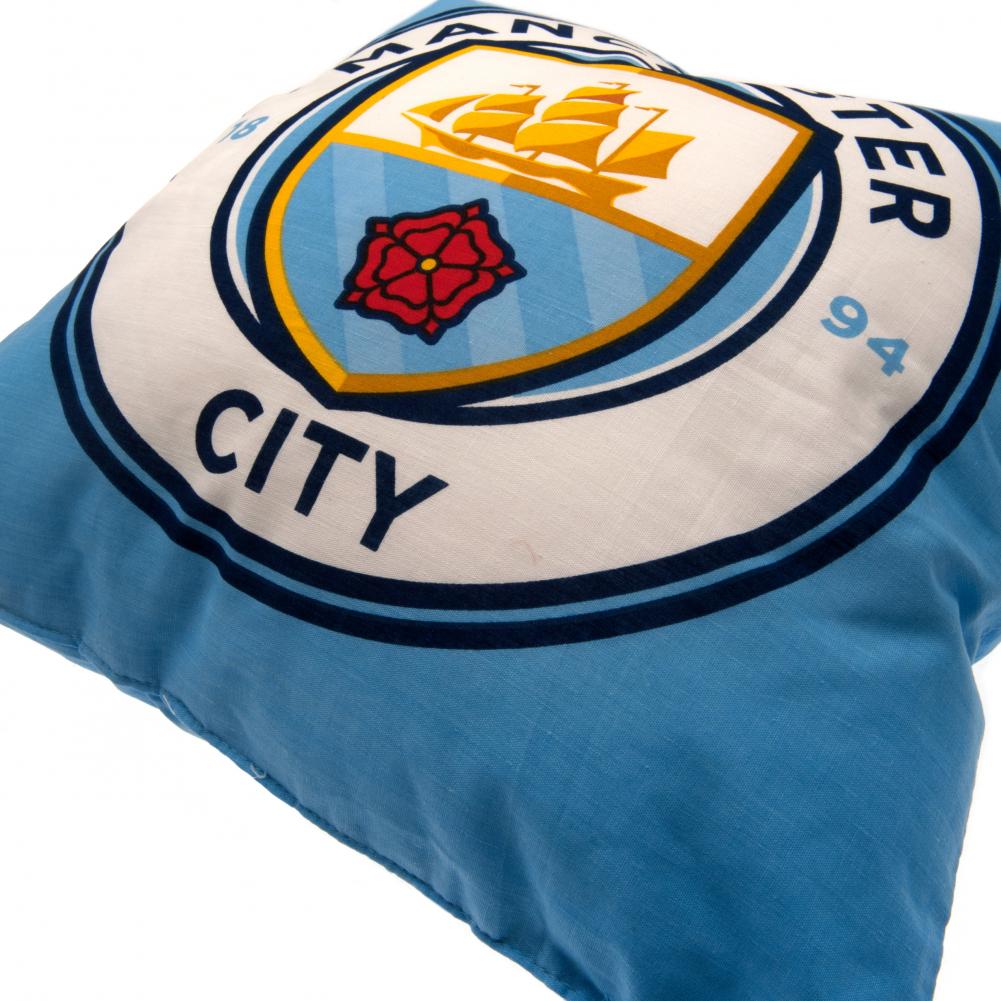 Manchester City FC Cushion - Officially licensed merchandise.