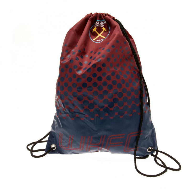 West Ham United FC Drawstring Gym Bag by Taylors