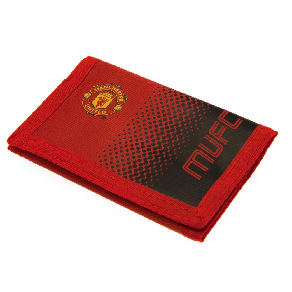 Manchester United FC Nylon Wallet - Officially licensed merchandise.