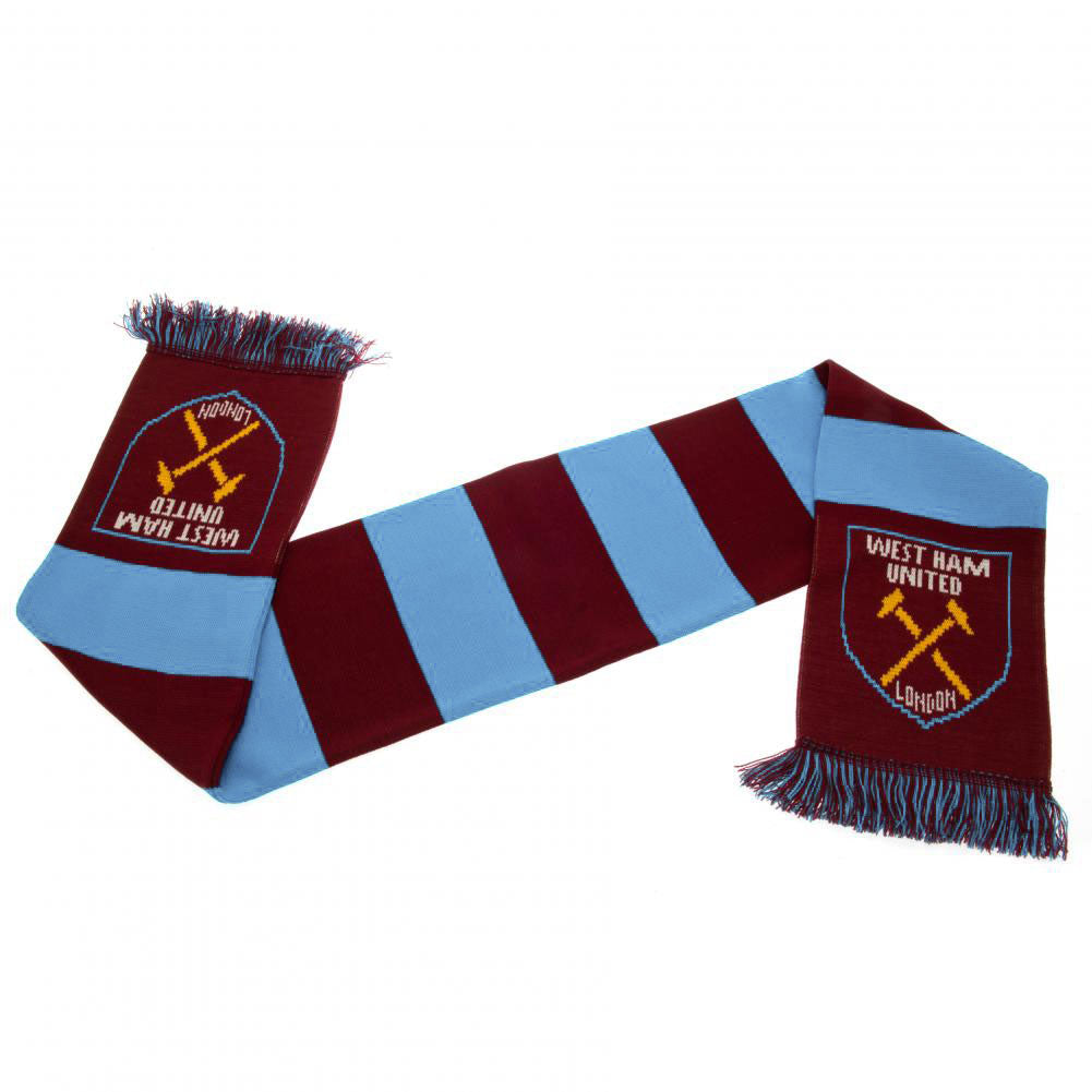 West Ham United FC Bar Scarf NB - Gloves & Scarves