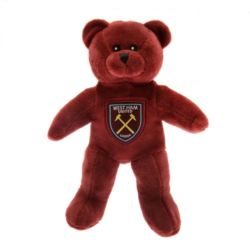 West Ham United FC Mini Bear - Officially licensed merchandise.