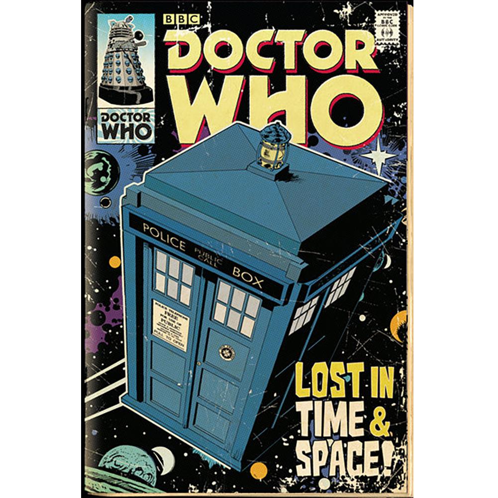 Doctor Who Poster Tardis 222 - Officially licensed merchandise.