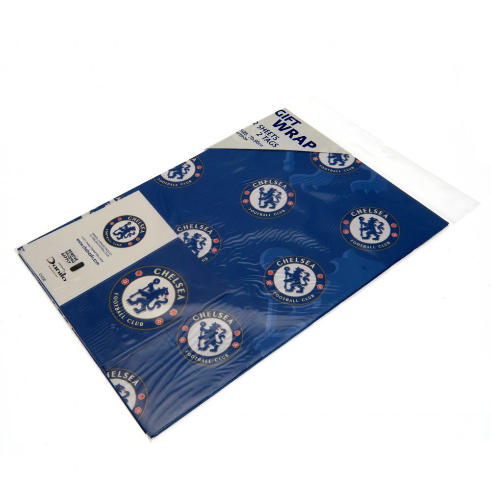 Chelsea FC Gift Wrap - Officially licensed merchandise.