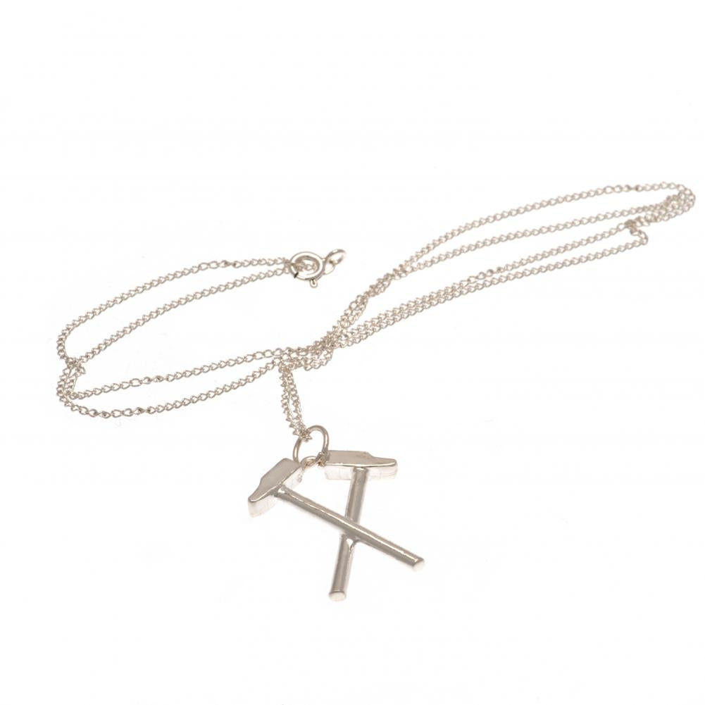 West Ham United FC Sterling Silver Pendant & Chain