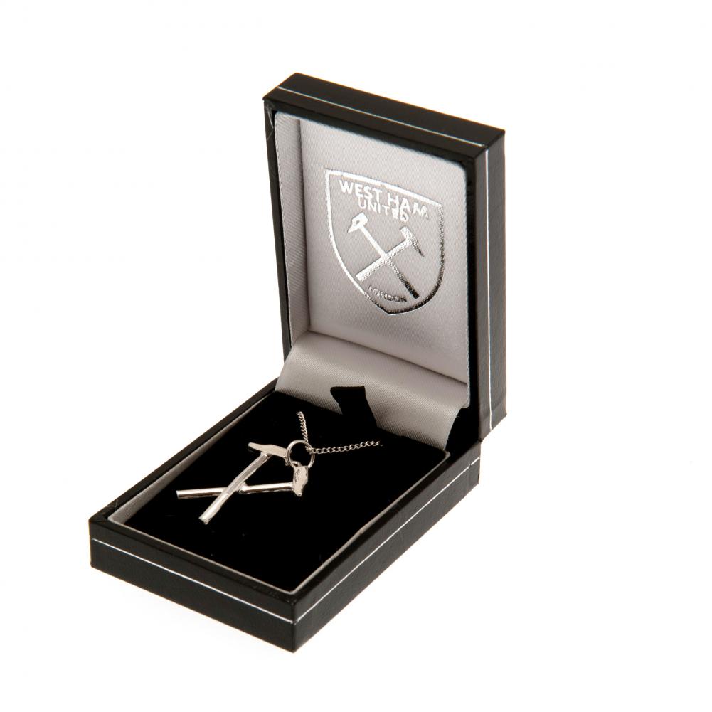 West Ham United FC Sterling Silver Pendant & Chain