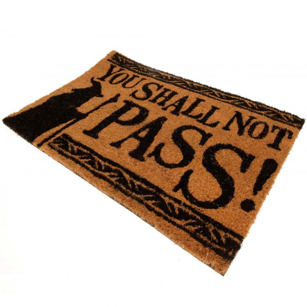 The Lord Of The Rings Doormat - Officially licensed merchandise.