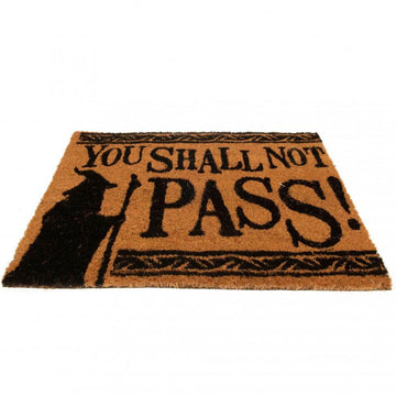 The Lord Of The Rings Doormat - Officially licensed merchandise.