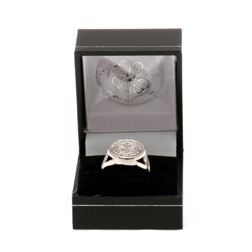 Celtic FC Sterling Silver Ring Large - Rings