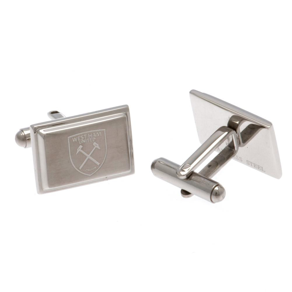 West Ham United FC Tie Slide & Cufflink Set - Cufflinks