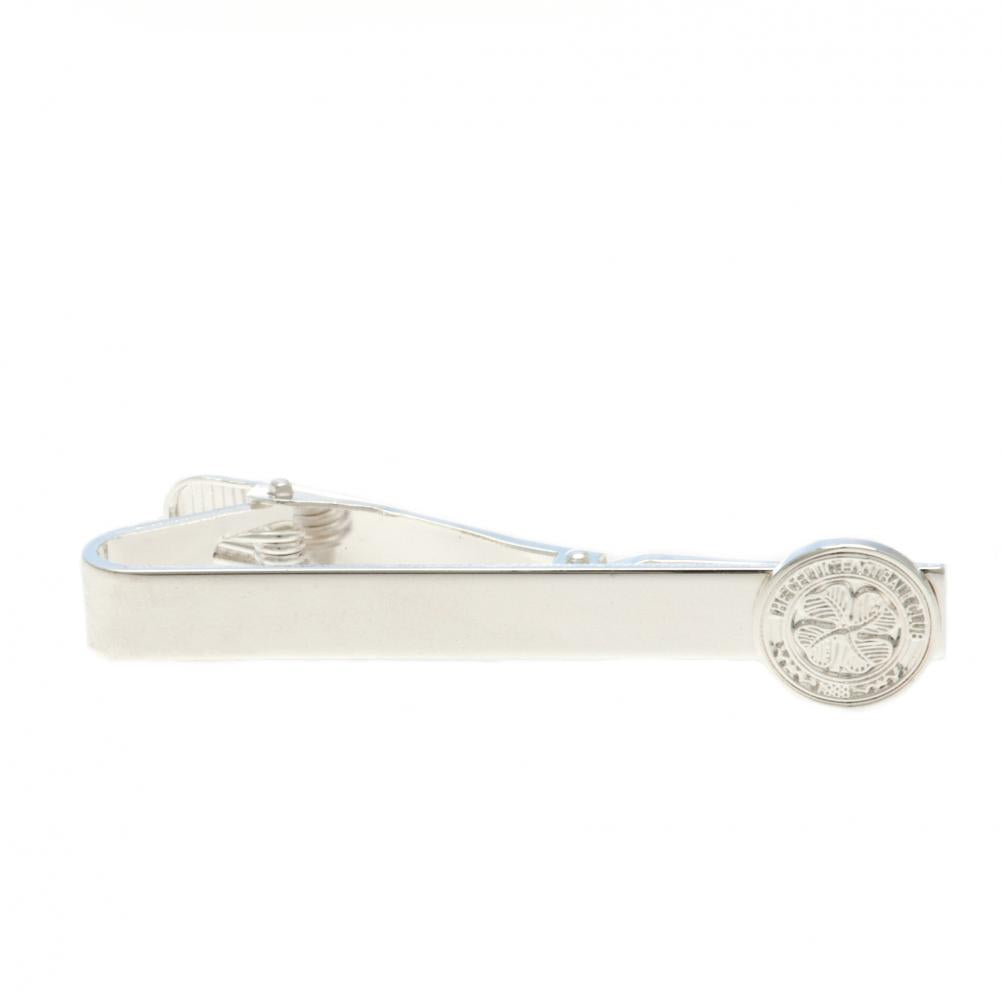 Celtic FC Silver Plated Tie Slide - Officially licensed merchandise.