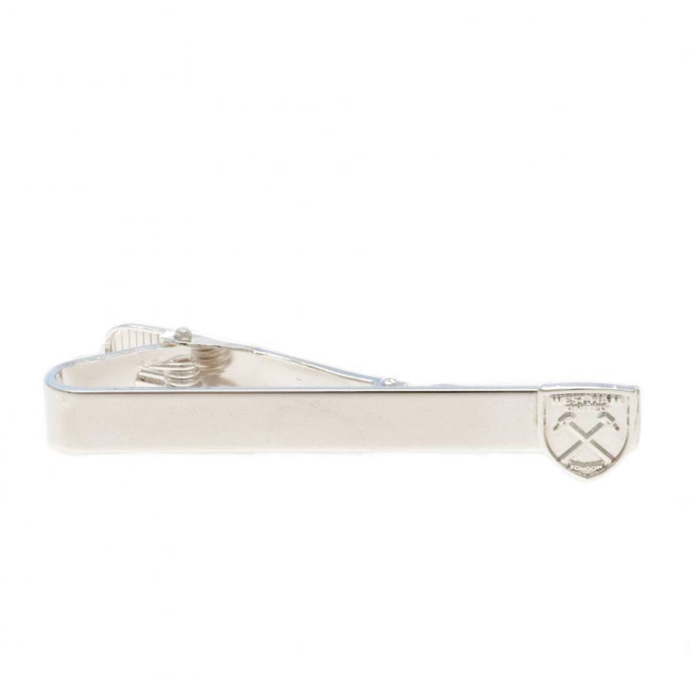 West Ham United FC Silver Plated Tie Slide - Officially licensed merchandise.