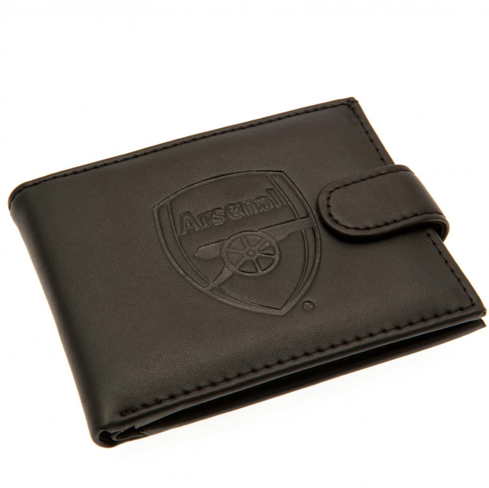 Arsenal FC rfid Anti Fraud Wallet - Officially licensed merchandise.
