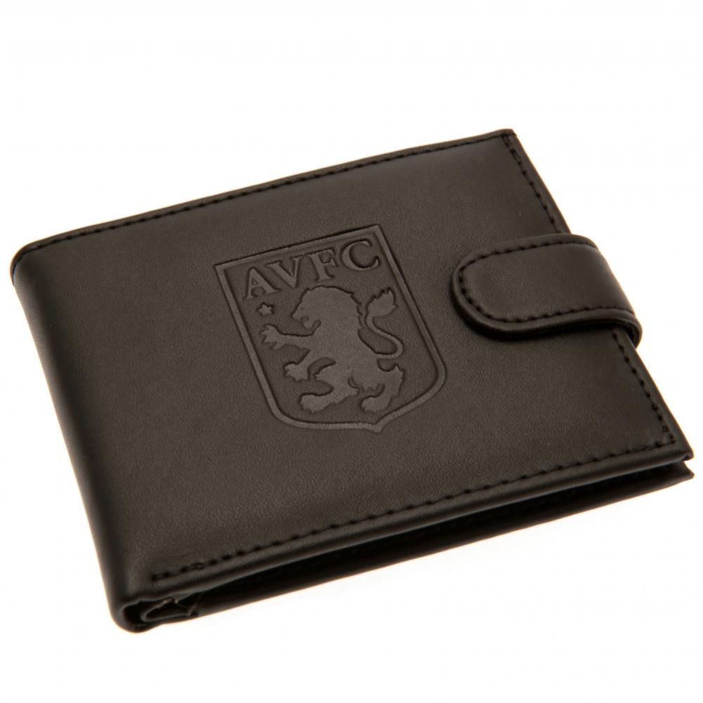 Aston Villa FC rfid Anti Fraud Wallet - Officially licensed merchandise.