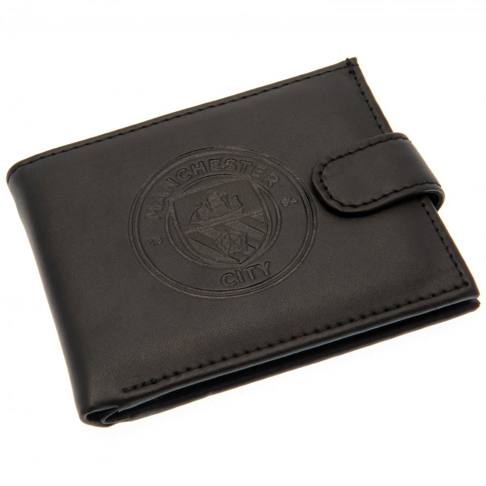 Manchester City FC rfid Anti Fraud Wallet - Officially licensed merchandise.