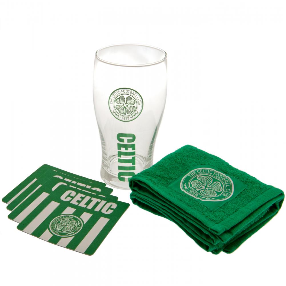 Celtic FC Mini Bar Set - Officially licensed merchandise.