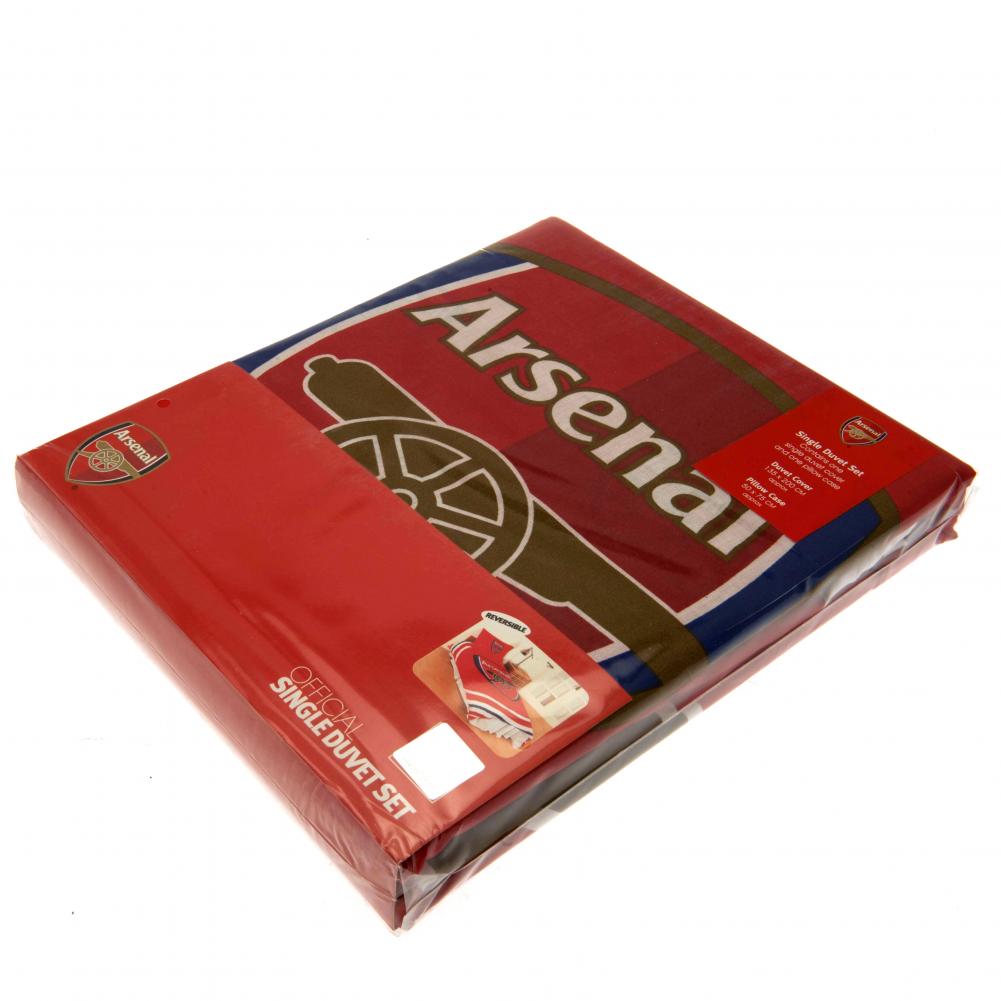 Arsenal FC Single Duvet Set PL