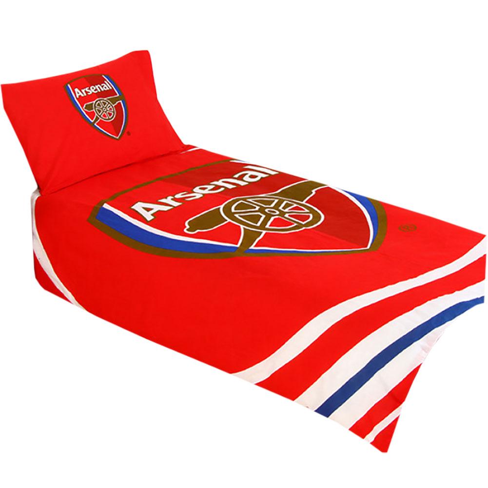Arsenal FC Single Duvet Set PL - Officially licensed merchandise.