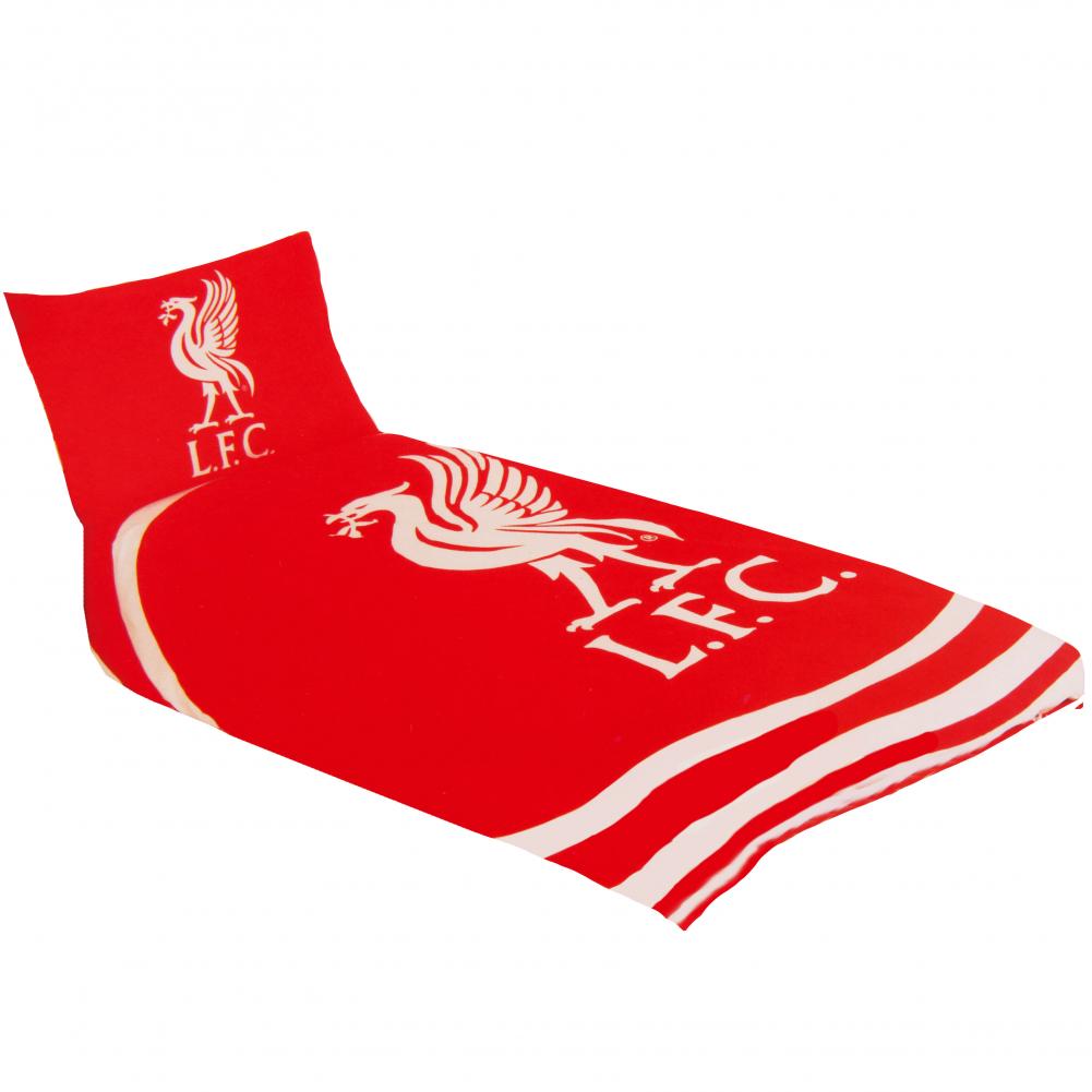 Liverpool FC Single Duvet Set PL - Officially licensed merchandise.