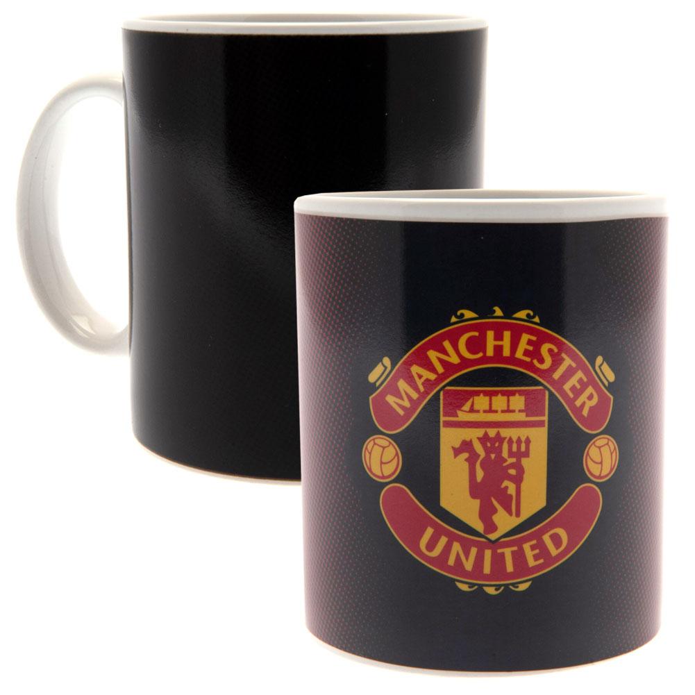 Manchester United FC Heat Changing Mug - Officially licensed merchandise.