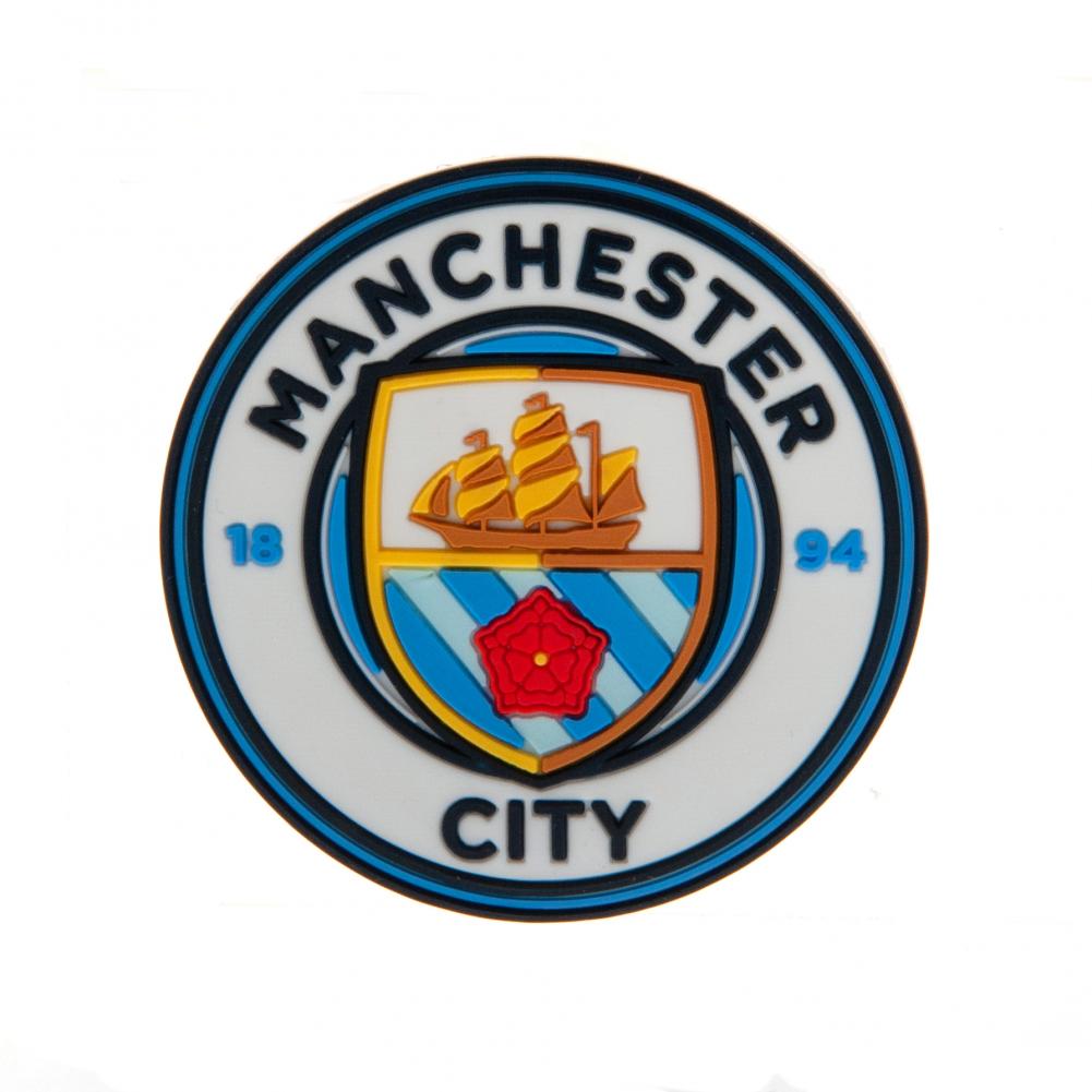 Manchester City FC 3D Fridge Magnet - Officially licensed merchandise.