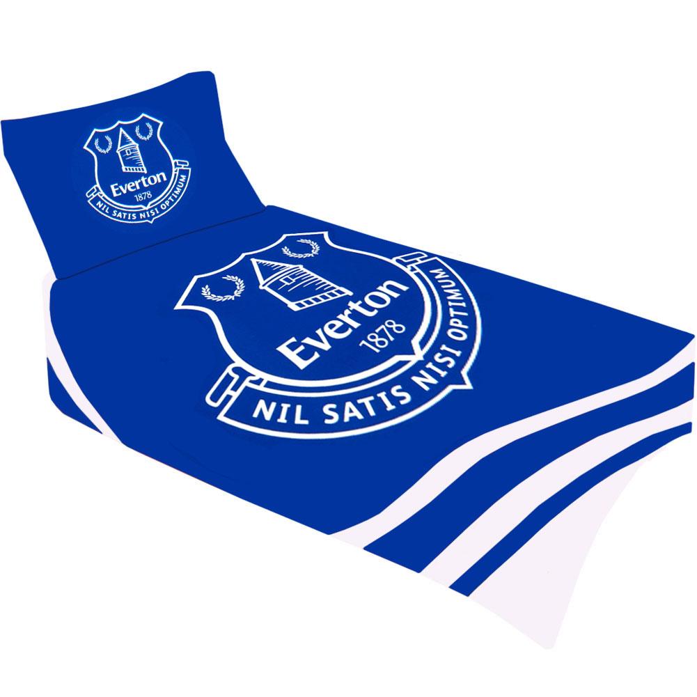 Everton FC Single Duvet Set PL - Officially licensed merchandise.