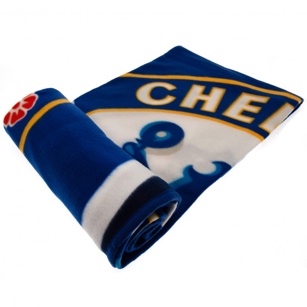 Chelsea FC Fleece Blanket PL - Officially licensed merchandise.