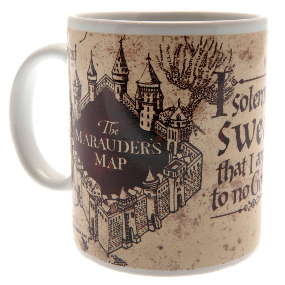 Harry Potter Mug & Coaster Set Marauders Map - Officially licensed merchandise.
