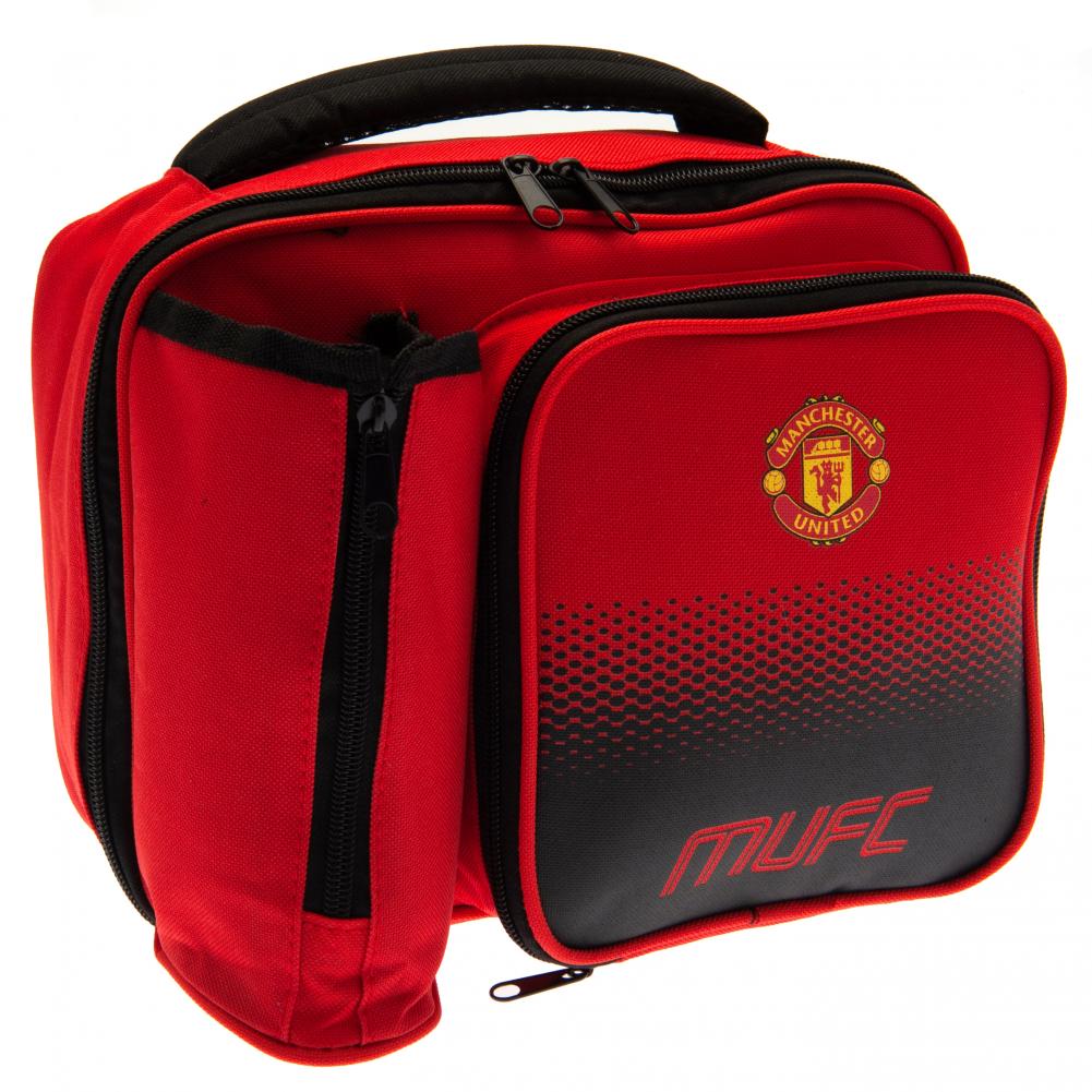 Manchester United FC Fade Lunch Bag - Officially licensed merchandise.