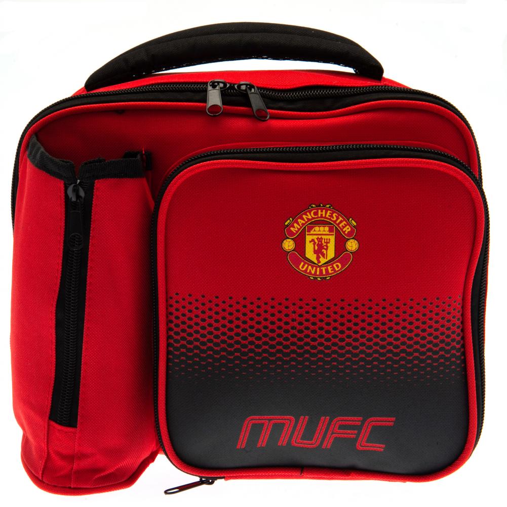 Manchester United FC Fade Lunch Bag - Officially licensed merchandise.